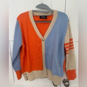 Cider colorblock cardigan